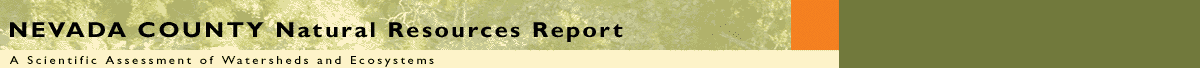 Nevada County Natural Resources Report